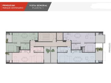 DEPARTAMENTO EN VENTA DE 2 AMBIENTES AL FRENTE EN ALMAGRO CON AMENITIES OPORTUNIDAD