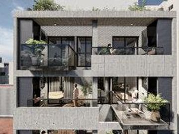 DEPARTAMENTO EN VENTA DE 2 AMBIENTES AL FRENTE EN ALMAGRO CON AMENITIES OPORTUNIDAD