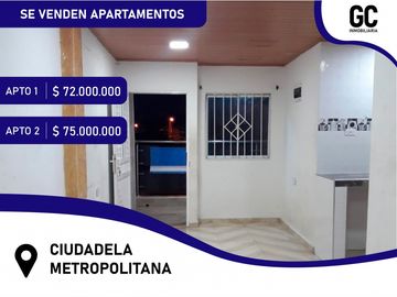 Se venden apartamentos en el barrio Ciudadela Metropolitana.