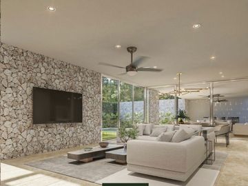 Casa en venta en privada residencial de 4 habitaciones zona de Xacantún