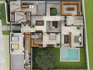Casa de 4 recámaras en venta en privada zona de Xcanatún.