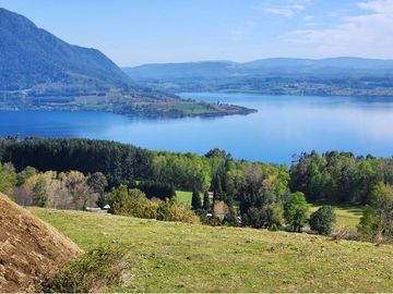 Venta ,Terreno de Ensueño vista al lago Riñihue