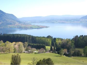 Venta ,Terreno de Ensueño vista al lago Riñihue