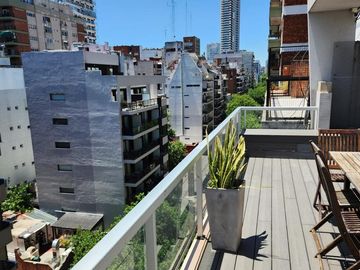 Departamento Dos Ambientes con Terraza Propia en Las Cañitas