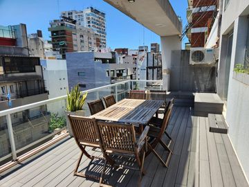 Departamento Dos Ambientes con Terraza Propia en Las Cañitas