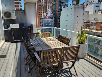 Departamento Dos Ambientes con Terraza Propia en Las Cañitas