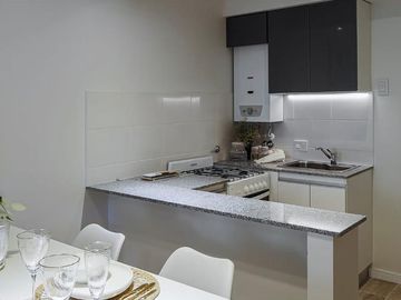 APTO CREDITO/BLANQUEO Departamento Un Dormitorio Con Patio Amenities. Martin