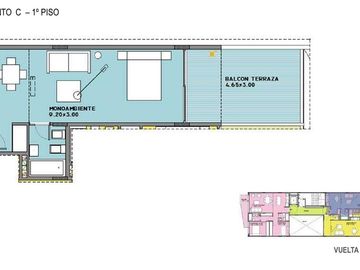 Departamento en pozo de 3 ambientes - Venta - Nuñez - Muy buena ubicación