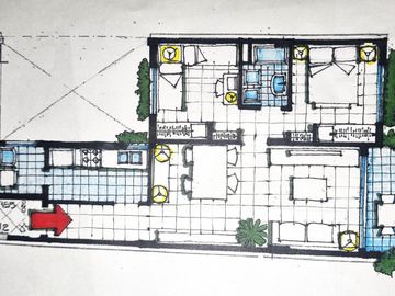 VENTA-DEPARTAMENTO DE 2 DORMITORIOS-BUENOS AIRES Y 9 DE JULIO-AMPLIO