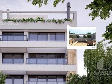 Exclusivo 4 ambientes c/terraza propia con parrilla y jacuzzi