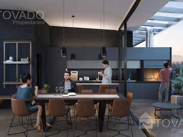 En construccion! Monoambiente con vista al Frente! Edificio con amenities!