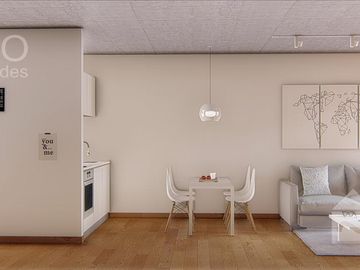 En construccion! Monoambiente con vista al Frente! Edificio con amenities!
