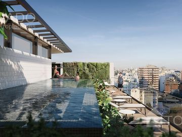 En construccion! Monoambiente con vista al Frente! Edificio con amenities!