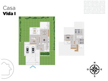 Casa de 3 Dormitorios en Dos Planta en Venta en  Vida Barrio Privado