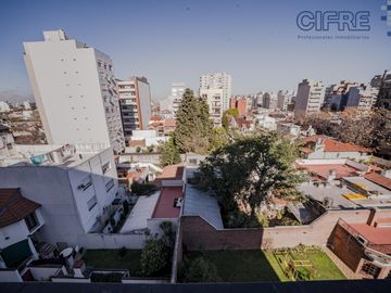 Departamento tipo LOFT con  balcón terraza, baño y toilette. Amenities en terraza!