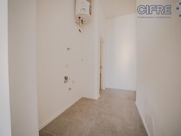 Departamento tipo LOFT con  balcón terraza, baño y toilette. Amenities en terraza!