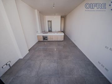 Departamento tipo LOFT con  balcón terraza, baño y toilette. Amenities en terraza!