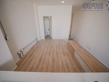 Departamento tipo LOFT con  balcón terraza, baño y toilette. Amenities en terraza!