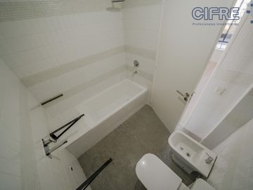 Departamento tipo LOFT con  balcón terraza, baño y toilette. Amenities en terraza!