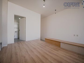 Departamento tipo LOFT con  balcón terraza, baño y toilette. Amenities en terraza!