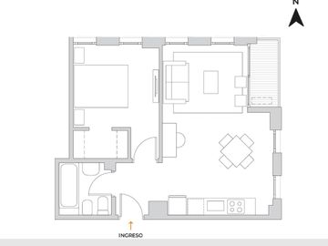 DEPARTAMENTO PREMIUM DE UN DORMITORIO VENTA SEGURIDAD 24HS PUERTO NORTE ROSARIO