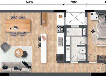 Departamento de categoria en VENTA