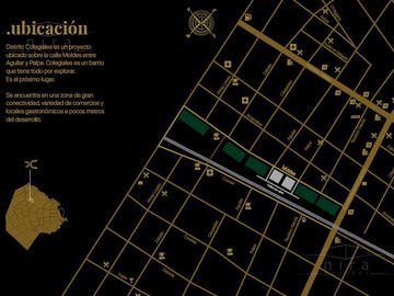 Colegiales Venta 1 amb  en Obra- Full amenities - entrega Agosto 2024 Distrito Colegiales