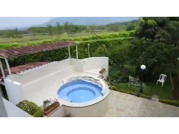 vendo casa campestre en el sur de cali pancé  unidad cerrada