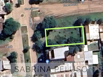 Lote esquina en  Monte Caseros Corrientes