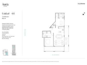 Departamento - Venta- Olivos-Vias/Maipu