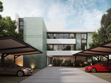 Departamento en venta Mérida Yucatán, Tenamera Jade Temozón Norte