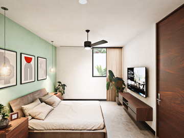 Departamento en venta Mérida Yucatán, Tenamera Jade Temozón Norte
