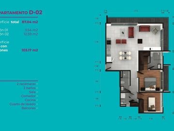 DEPARTAMENTO EN VENTA  EN COL. NONOALCO BENITO JUAREZ.