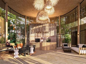 Departamento (A) en Venta Fraccional en Costera Condo en  Chicxulub Puerto