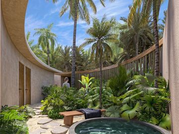Departamento (A) en Venta Fraccional en Costera Condo en  Chicxulub Puerto