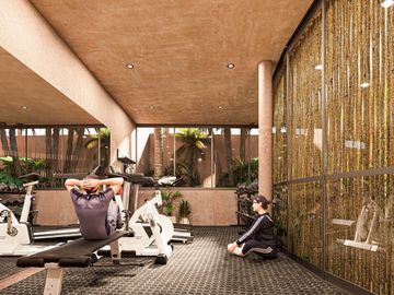 Departamento (A) en Venta Fraccional en Costera Condo en  Chicxulub Puerto