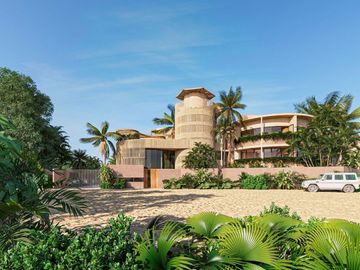 Departamento (A) en Venta Fraccional en Costera Condo en  Chicxulub Puerto