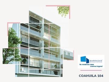 Departamento en Coahuila y Tonalá en Roma Sur