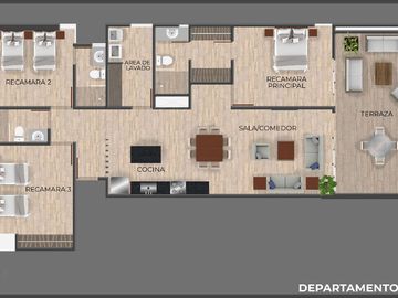 Departamento en Venta en San Crisanto, Sepia San Crisanto (Mod: EK)