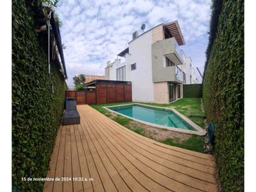 Casa con piscina-Manantial de Las Mercedes - Alfaguara-Jamundí