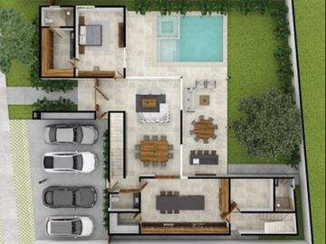 Casa en venta de 4 recámaras en privada residencial zona Country