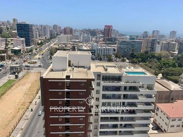 Departamento con excelente conectividad en Viña del Mar