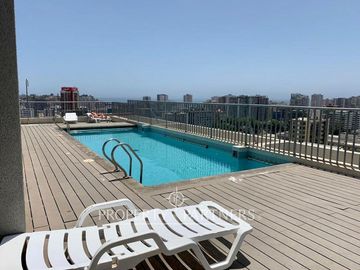 Departamento con excelente conectividad en Viña del Mar