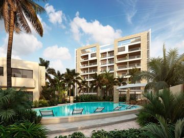 DEPARTAMENTO EN VENTA EN MÉRIDA  YUCATÁN FRENTE AL MAR EN TELCHAC PUERTO