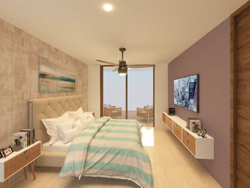 DEPARTAMENTO EN VENTA EN MÉRIDA  YUCATÁN FRENTE AL MAR EN TELCHAC PUERTO