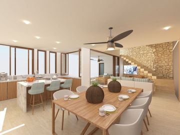 CASA EN VENTA EN MÉRIDA YUCATÁN FRENTE AL MAR EN TELCHAC PUERTO