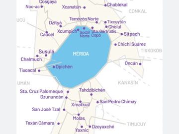 TERRENO EN VENTA EN KOMCHEN  MERIDA YUCATAN CON FACIL ACCESO