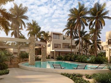 DEPARTAMENTO EN VENTA EN MÉRIDA  YUCATÁN FRENTE AL MAR EN TELCHAC
