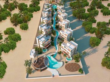 DEPARTAMENTO EN VENTA EN MÉRIDA  YUCATÁN FRENTE AL MAR EN TELCHAC