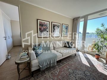Departamento en Venta en Venta Hermoso Depto 1D-1B con Estacionamiento y Bodega